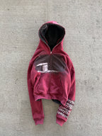 "Everything's Temporary" - Reversible zip-up